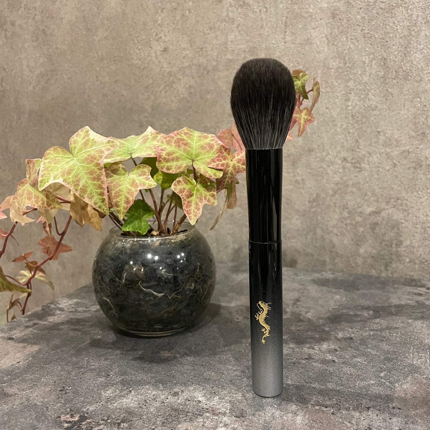 KOYUDO powder brush S,blue fox,round,limited edition by Yoshiki