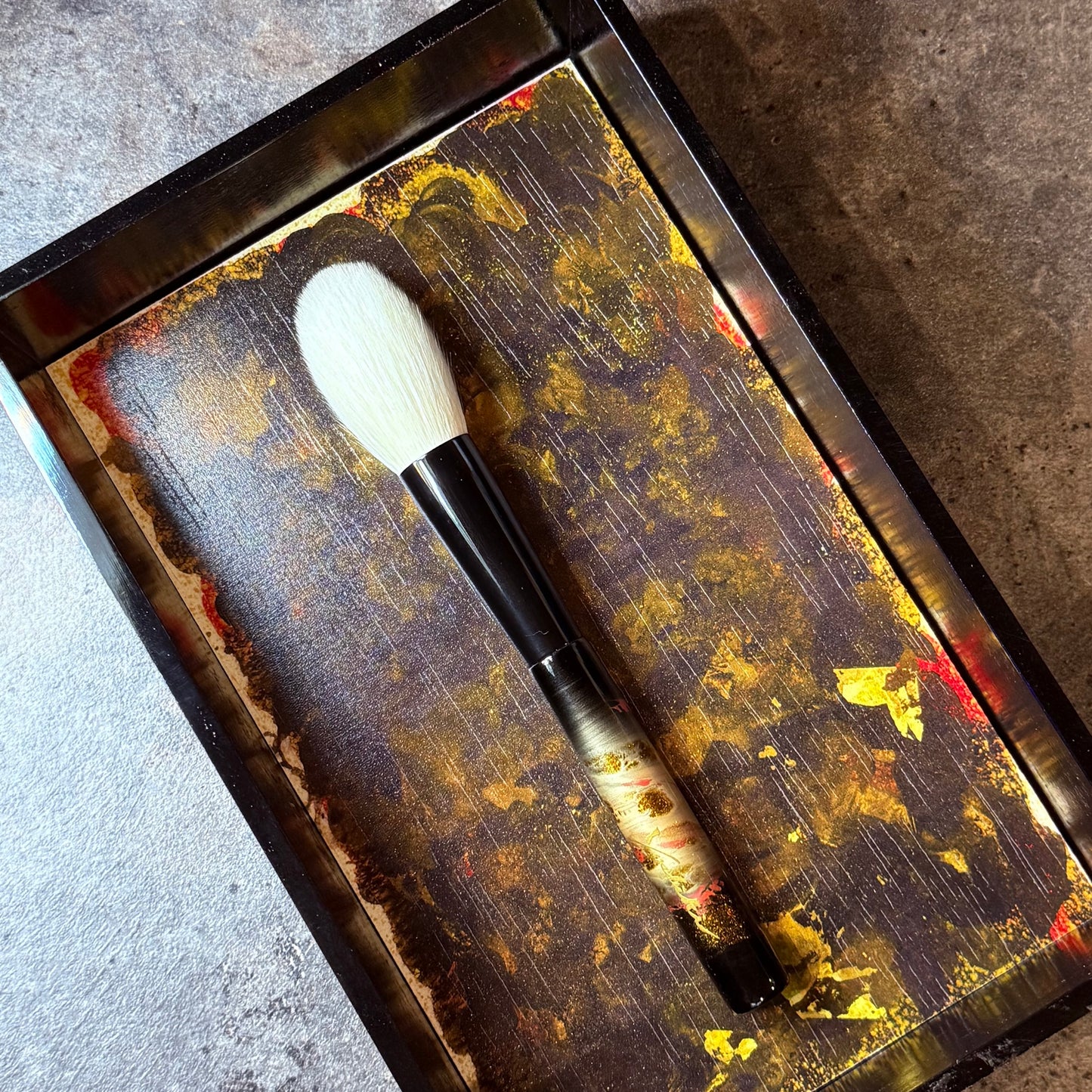 KOYUDO 2025 limited edition cheek brush gokujyo saibikoho Wajima-Nuri by Yoshiki