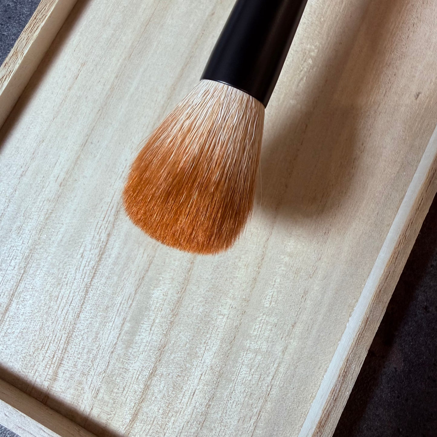 KOYUDO makeup brush Round Cheek brush Kakishibusome High grade saikoho by Yoshiki