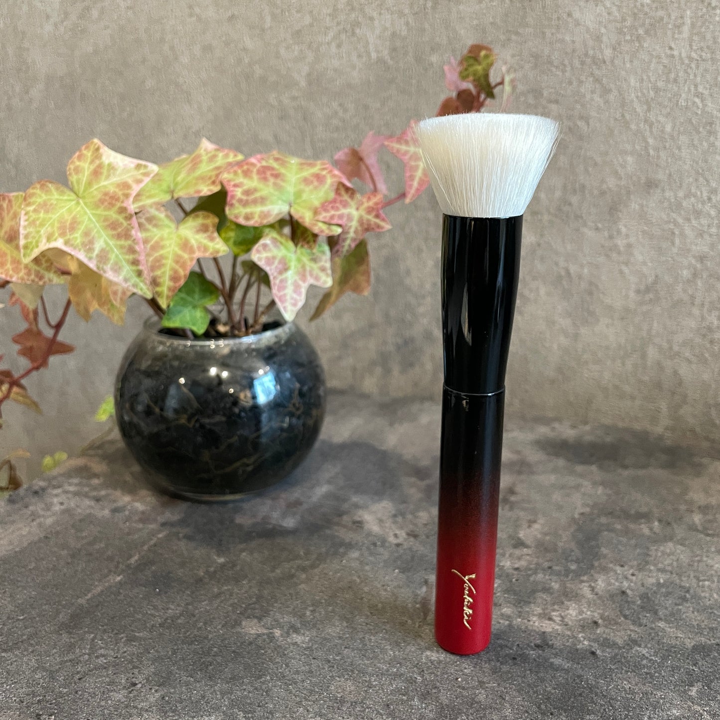 KOYUDO high grand Saikoho goat fundation brush,flat top,staggered,by Yoshiki