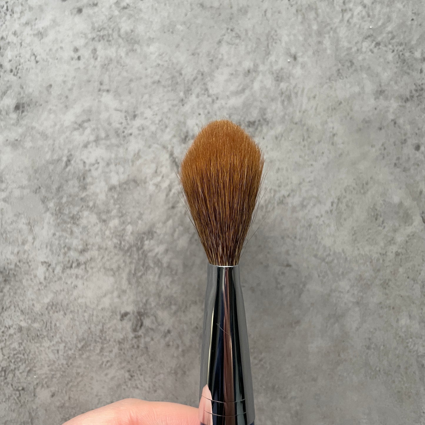 Tanseido Cheek/Power Brush CQ20TSP,medium handle,flat round,tree squirrel