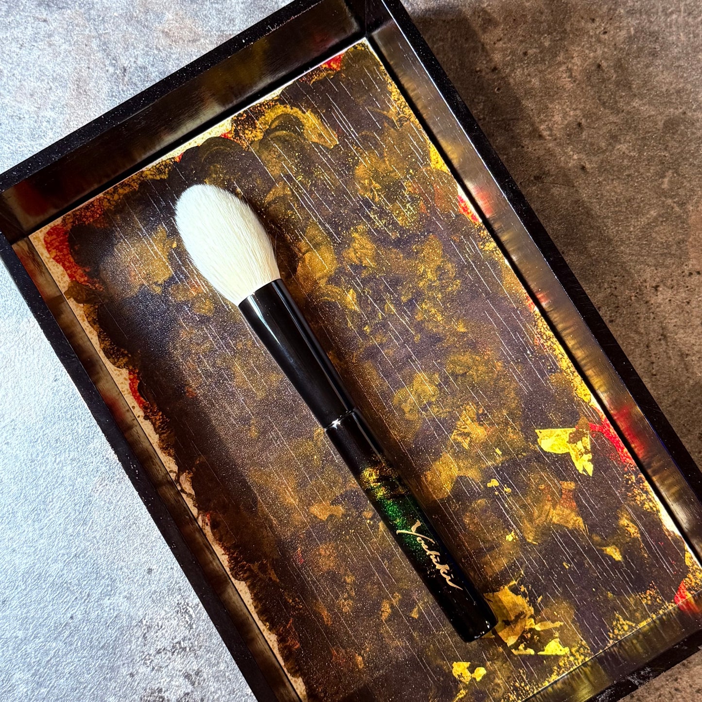 KOYUDO 2025 limited edition cheek brush gokujyo saibikoho Wajima-Nuri by Yoshiki