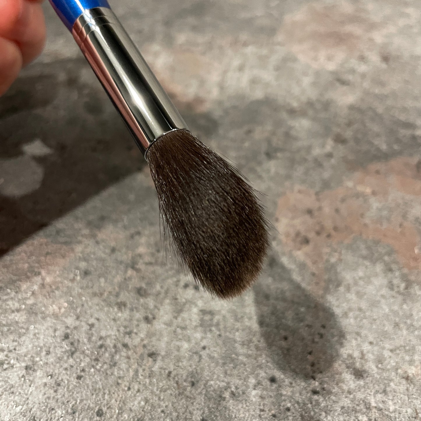 Tanseido SS14,highlight brush,angle,old gray squirrel