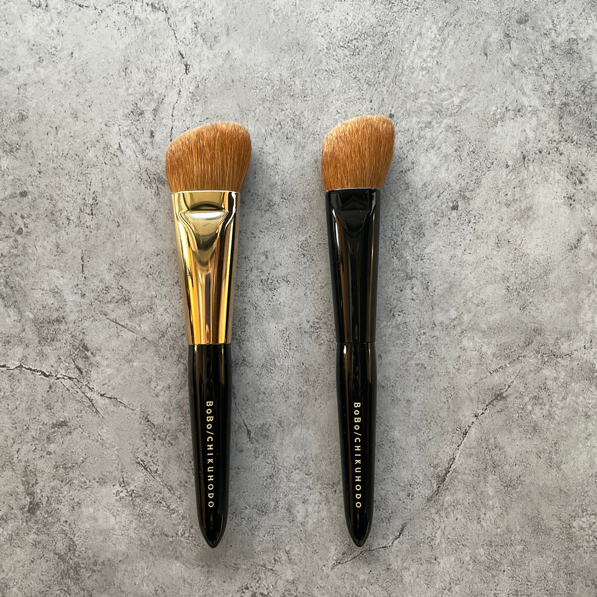 CHIKUHODOxBoBo limited edition,Fundation brush,weasel,angle