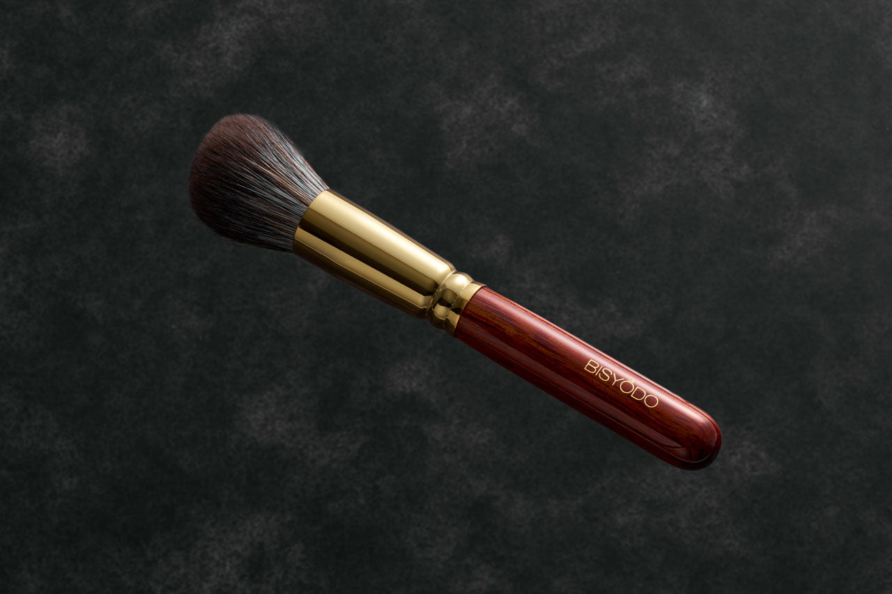(Pre-order)BISYODO B-P-03 Perfect Fit Powder Brush Angle silver fox mix saikoho
