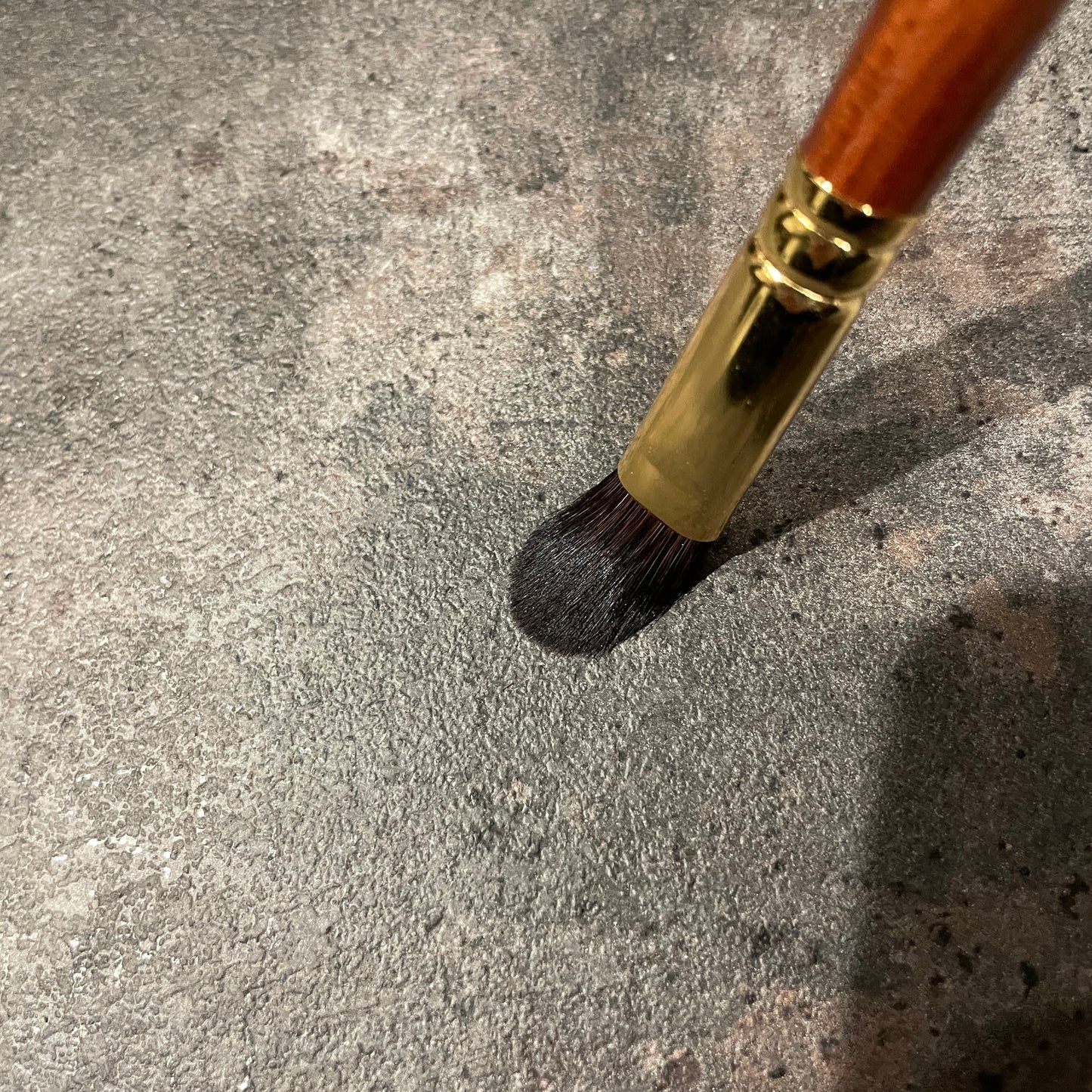 BISYODO B-ES-11 Triangle eyeshadow brush,fox mix Japanese raccoon,Long series