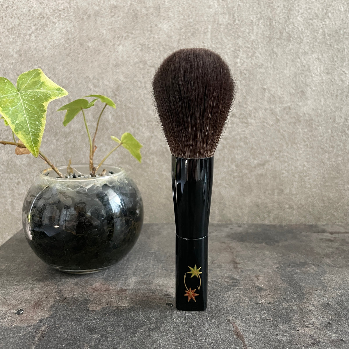 KOYUDO face powder brush L round gray squirrel makie handle