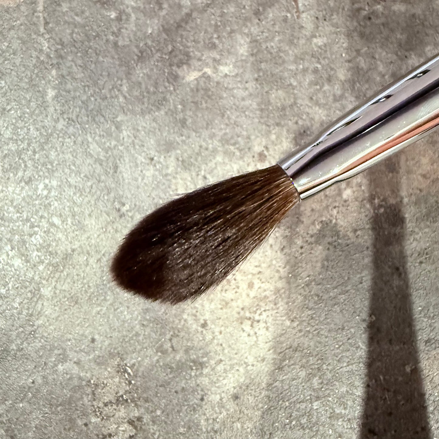 Takeda brush Outlet check highlights brush gray squirrel