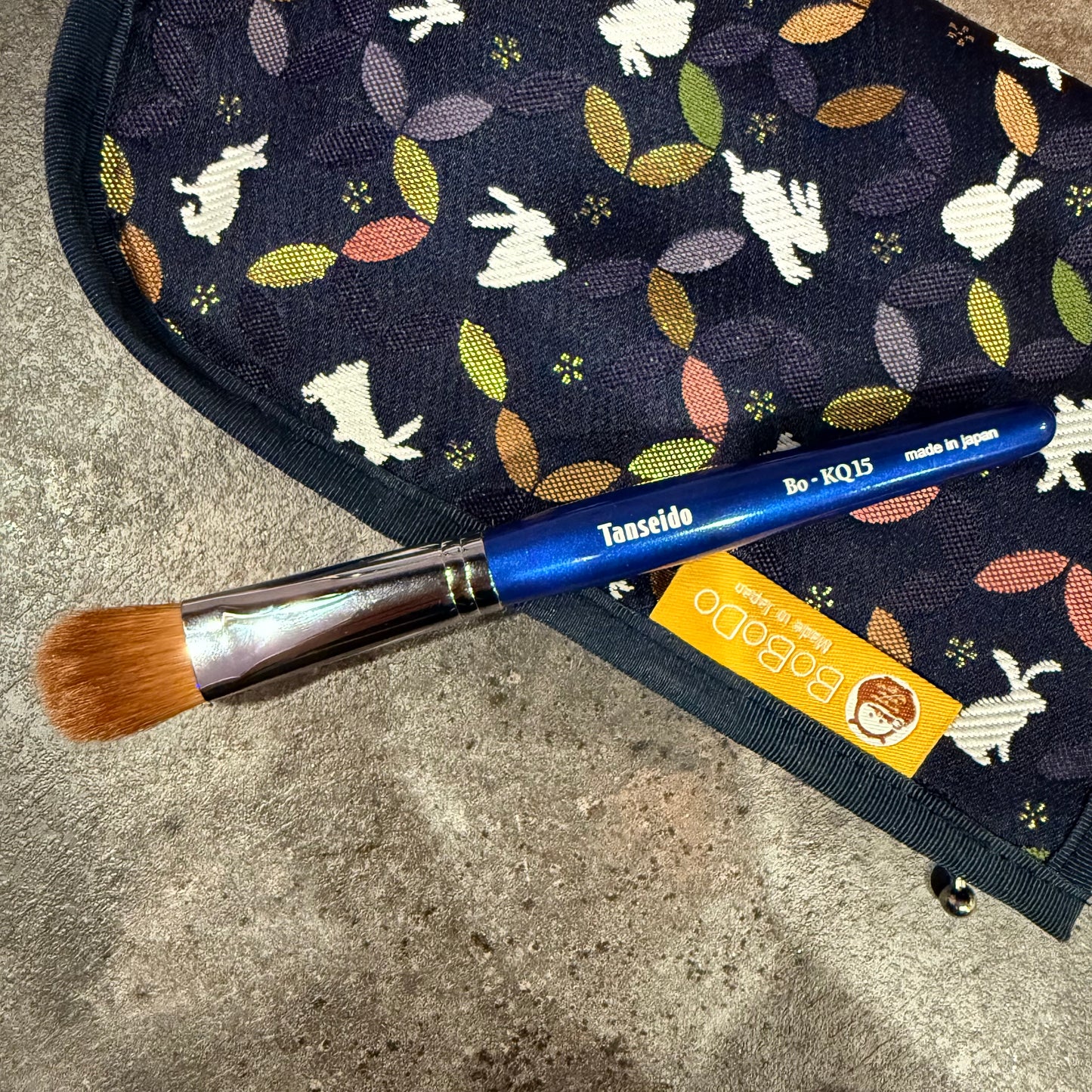 Tanseido KQ15S special version eyeshadow brush L,mini foundation brush,kolinsky