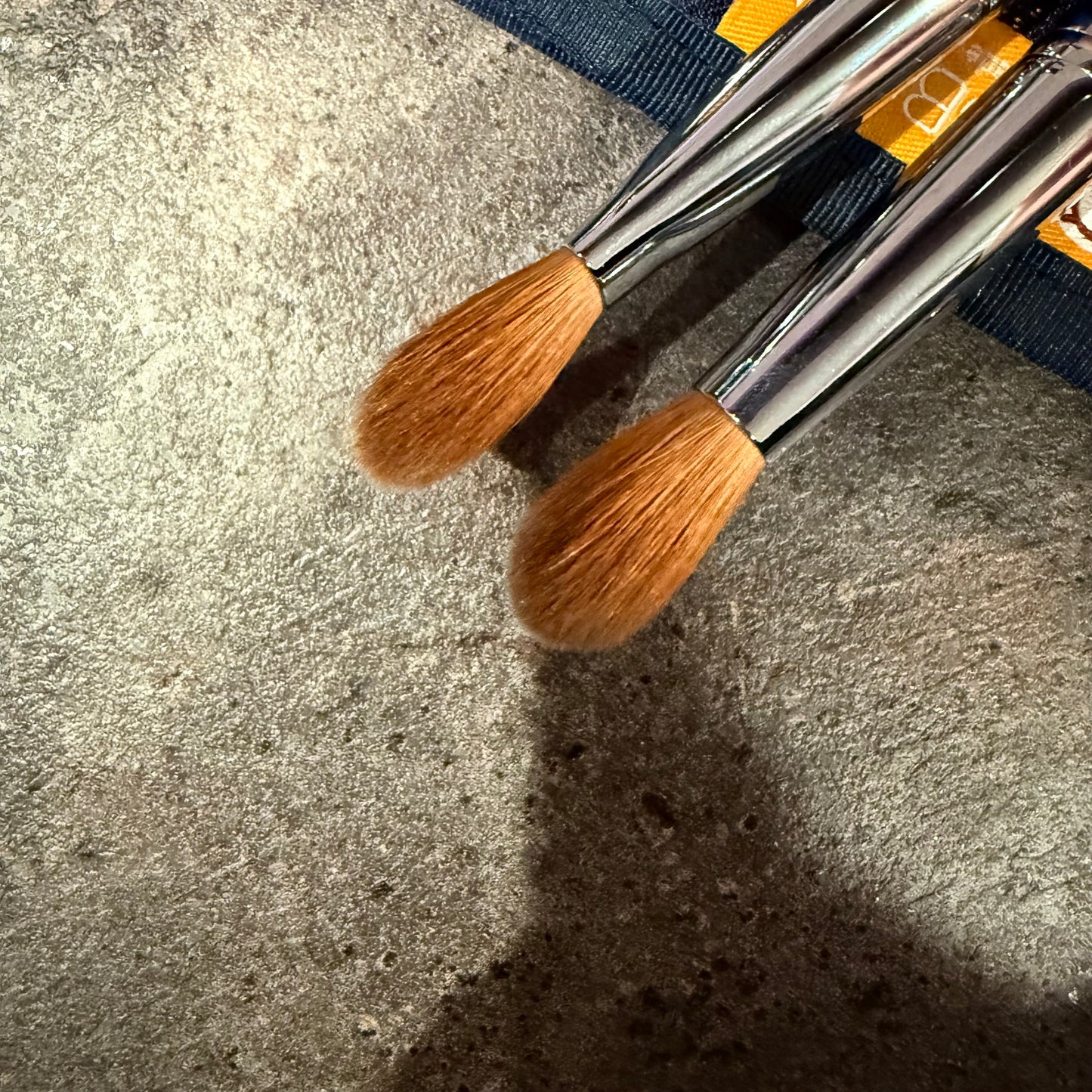 Tanseido KQ15S special version eyeshadow brush L,mini foundation brush,kolinsky