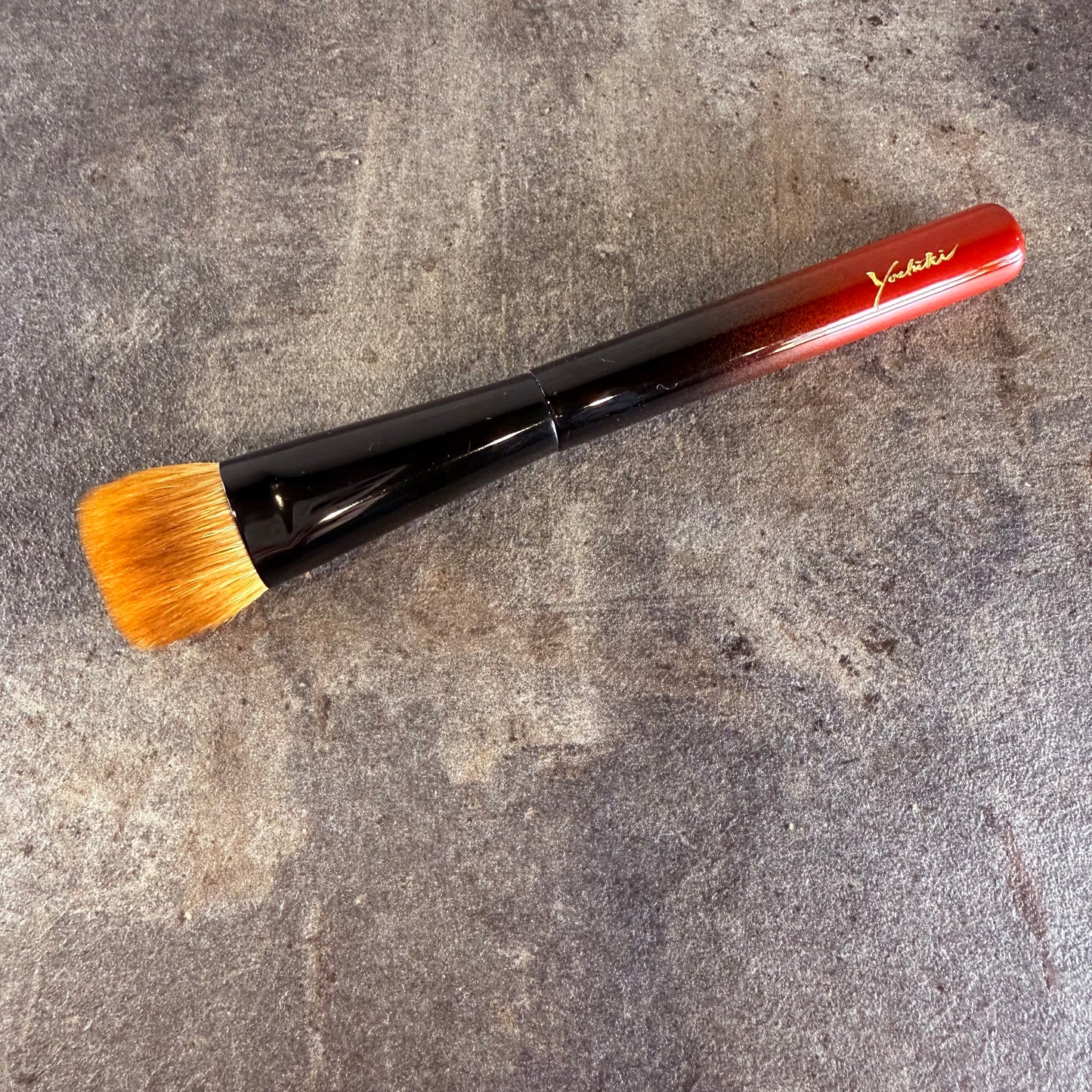 KOYUDO five-sided face brush S kakishibusome high grade Saikoho by Yoshiki
