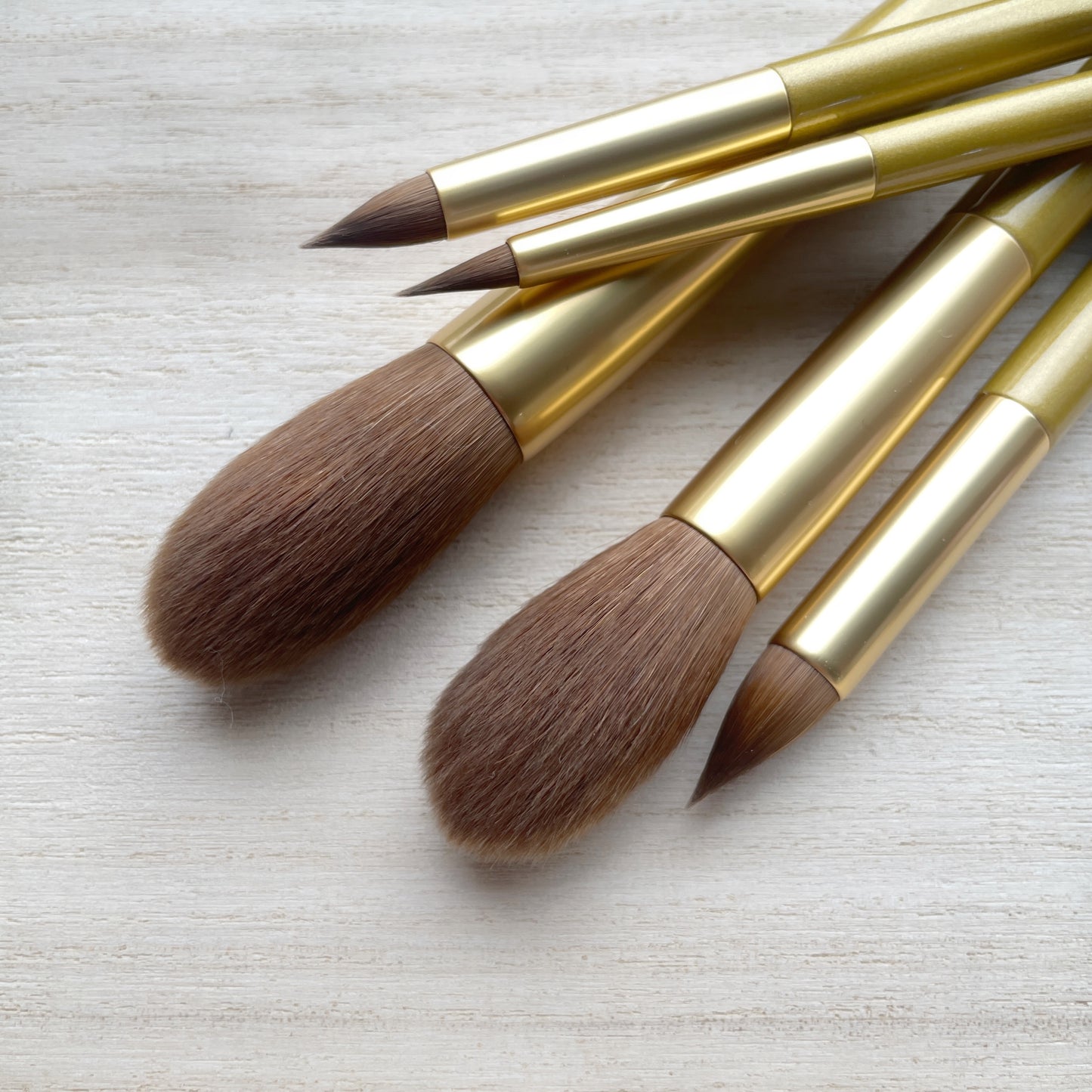 KOYUDO super kolinsky make up brush set,Raden handle,By Yoshiki