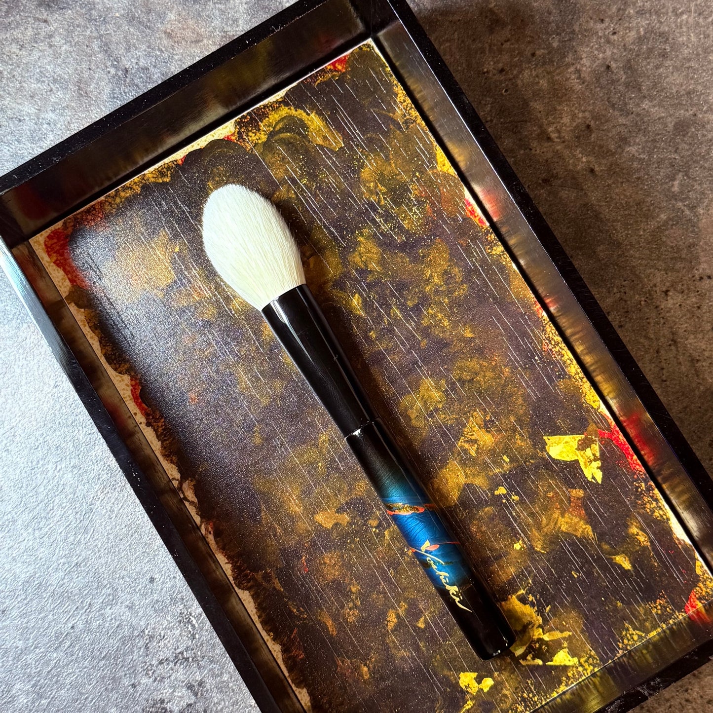 KOYUDO 2025 limited edition cheek brush gokujyo saibikoho Wajima-Nuri by Yoshiki