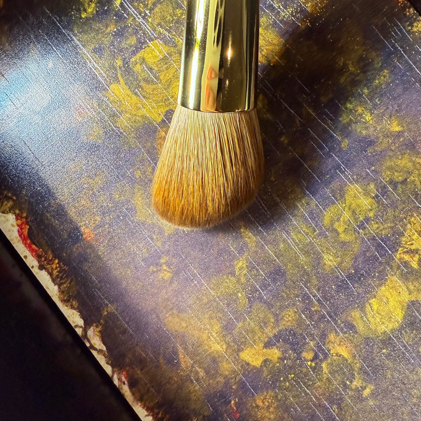 Eihodo makeup brush cheek highlight brush weasel