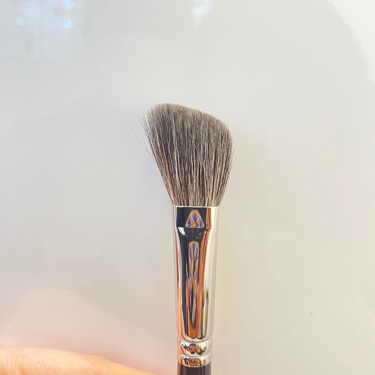 HAKUHODO G511 highlight brush angle gray squirrel mix goat