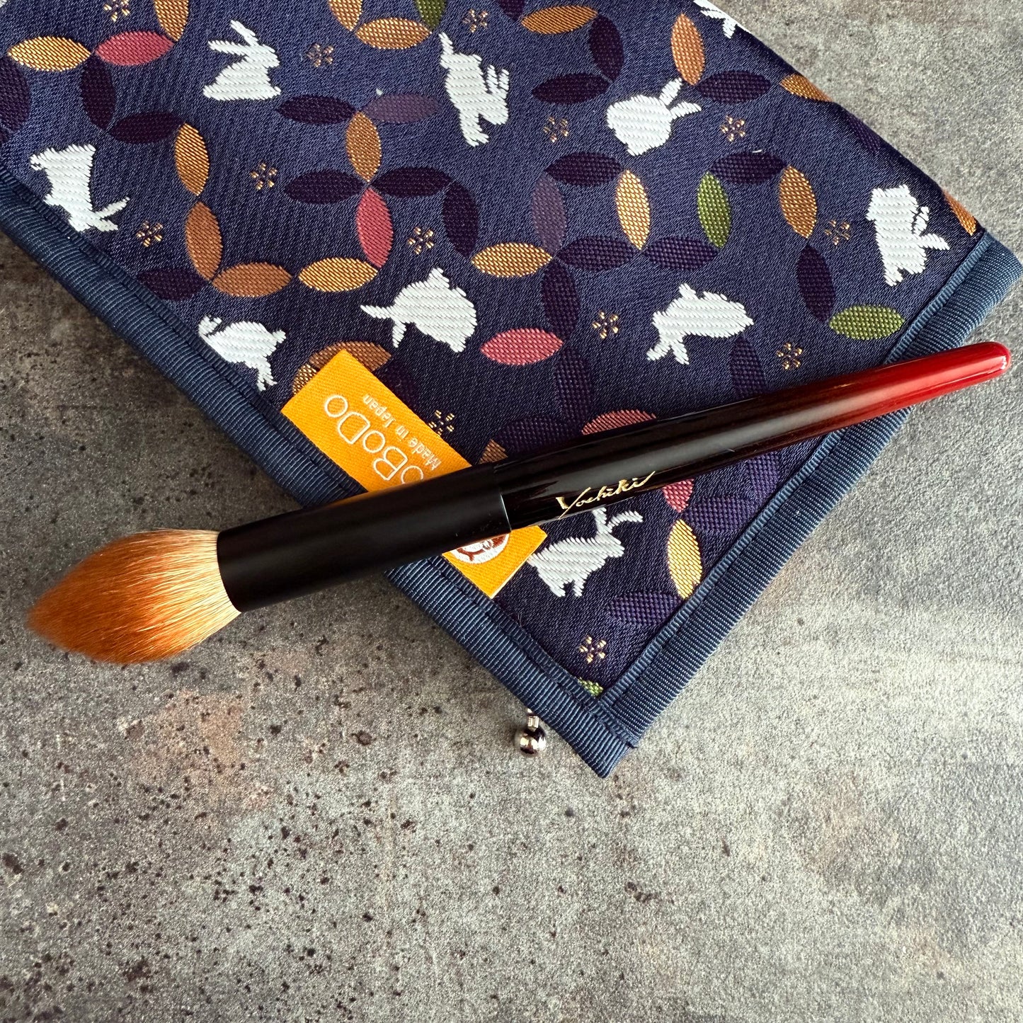 KOYUDO makeup brush cheek brush highlights Kakishibusome high grade saikoho by Yoshiki