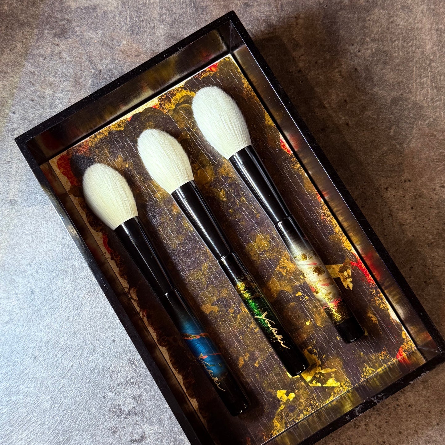 KOYUDO 2025 limited edition cheek brush gokujyo saibikoho Wajima-Nuri by Yoshiki