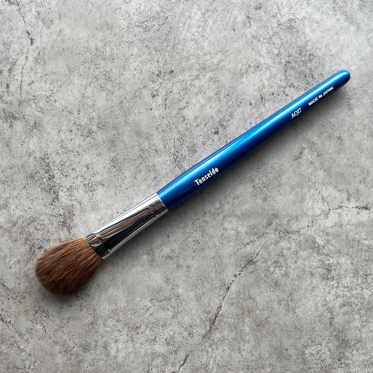 Tanseido cheek brush,AQ17,Red Squirrel,long handle