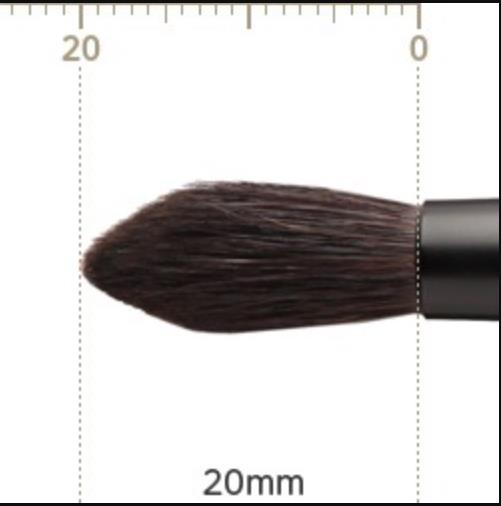 MIZUHO CMP527 Eyeshadow brush,blending,(sharp) point,Gray squirrel mix pony
