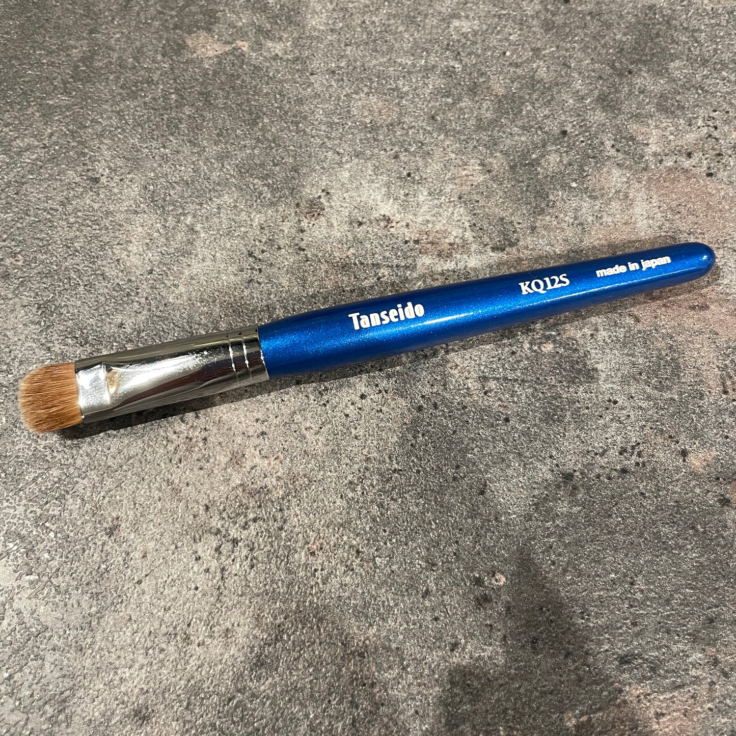 Tanseido KQ12S eyeshadow brush kolinsky medium handle