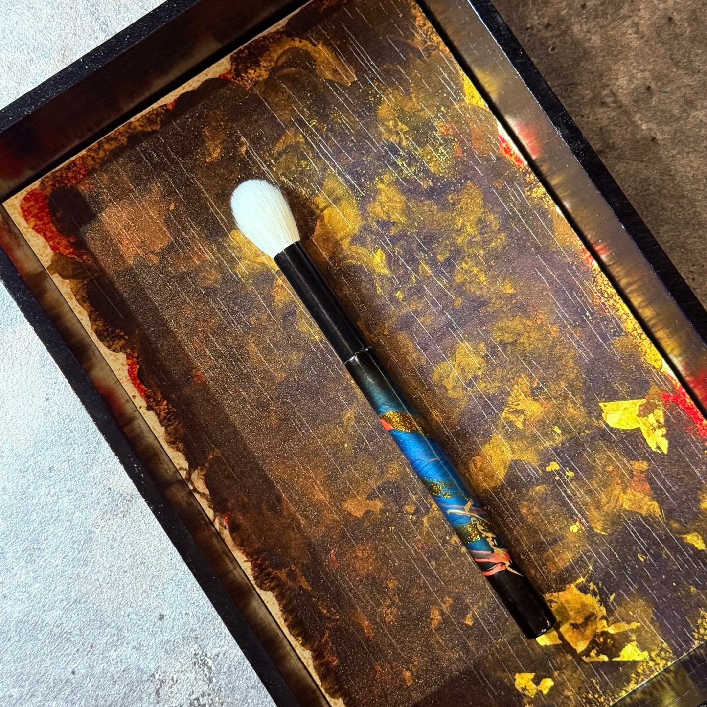 KOYUDO 2025 limited edition eyeshadow brush L 20mm close to gokujyo saibikoho Wajima-Nuri