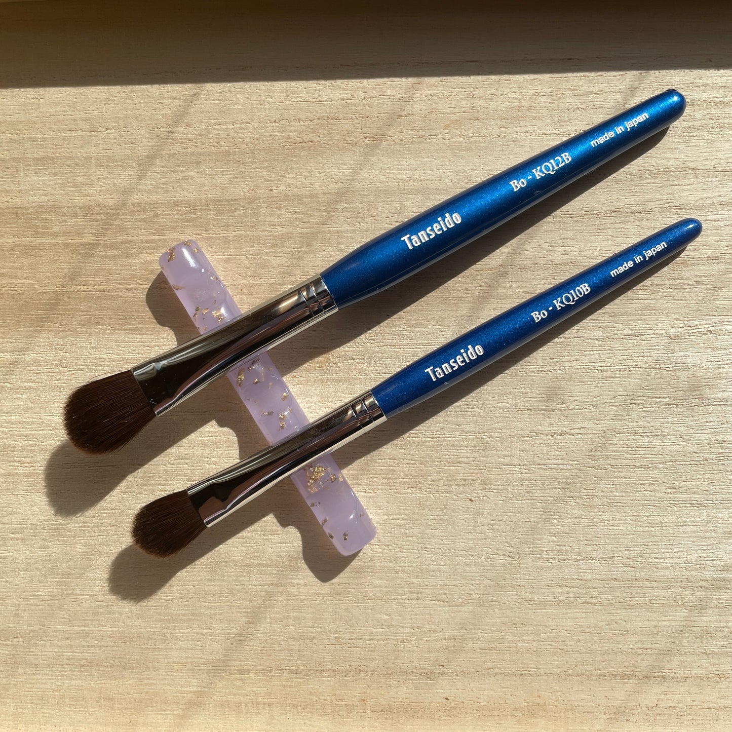 Tanseido KQ12B/KQ10B eyeshadow brush L size,M size,Black weasel