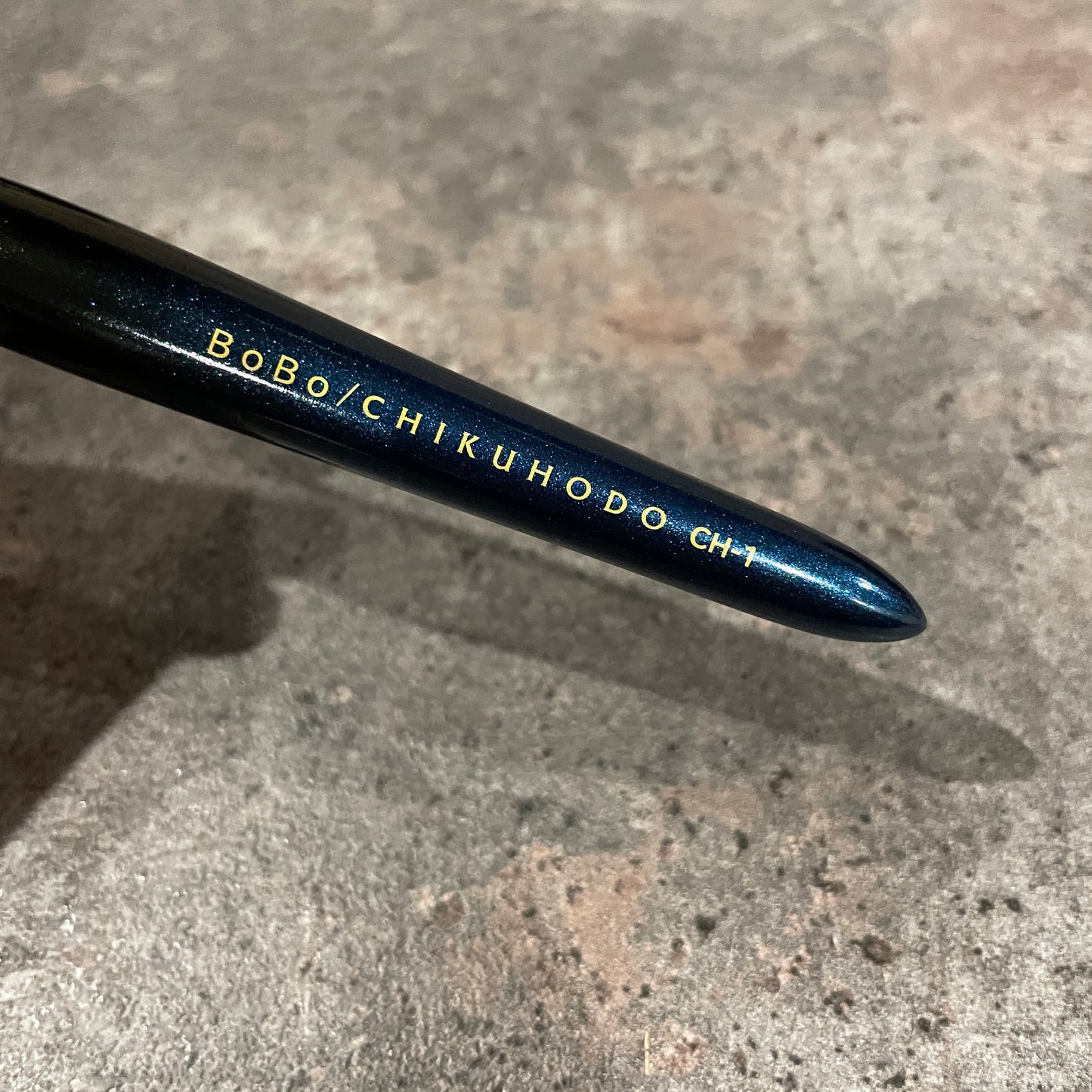 BoBo/CHIKUHODO cheek highlight brush CH-1,3D angle,Gray squirrel mix Saikoho,Nebulae series
