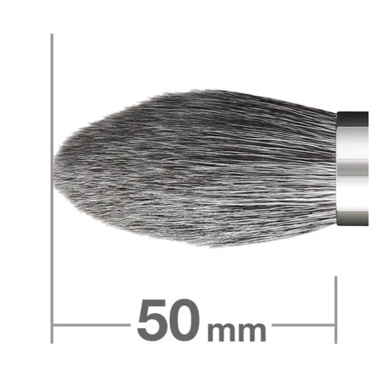 HAKUHODO G103 cheek highlight brush flame large gray squirrel mix goat
