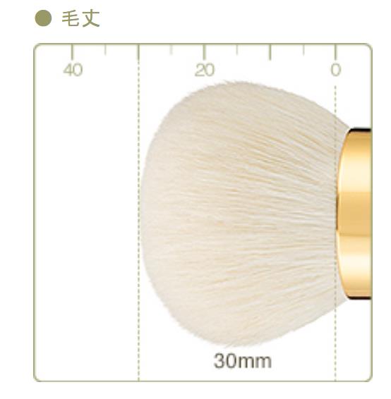 CHIKUHODO PF-4 Foundation brush/Powder brush/PUFF brush,sokoho,round