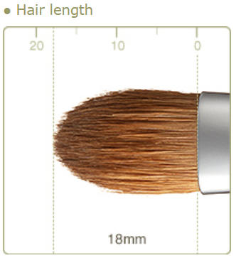 CHIKUHODO older version R-S8/RR-S8 Eyeshadow Brush Concealer Brush Flat-round Weasel