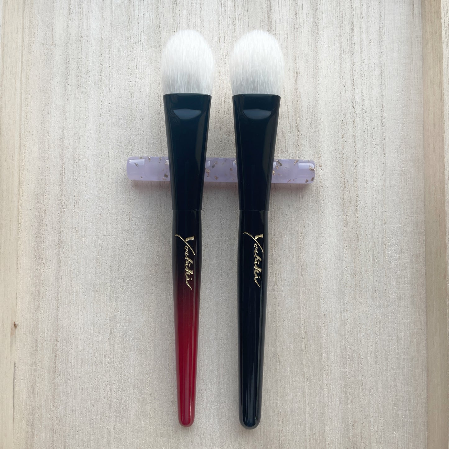 KOYUDO High-grade Saikoho goat Cheek/Highlight Brush by Yoshiki