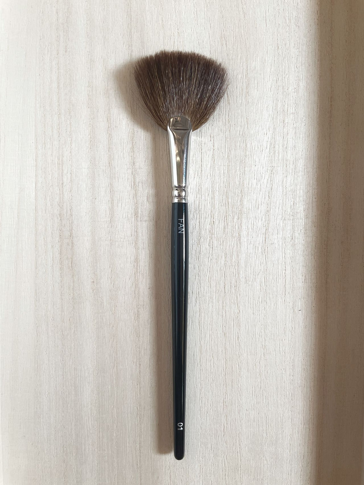 Number Eight Fan 01 highlight brush Fan shape Dyed Saikoho