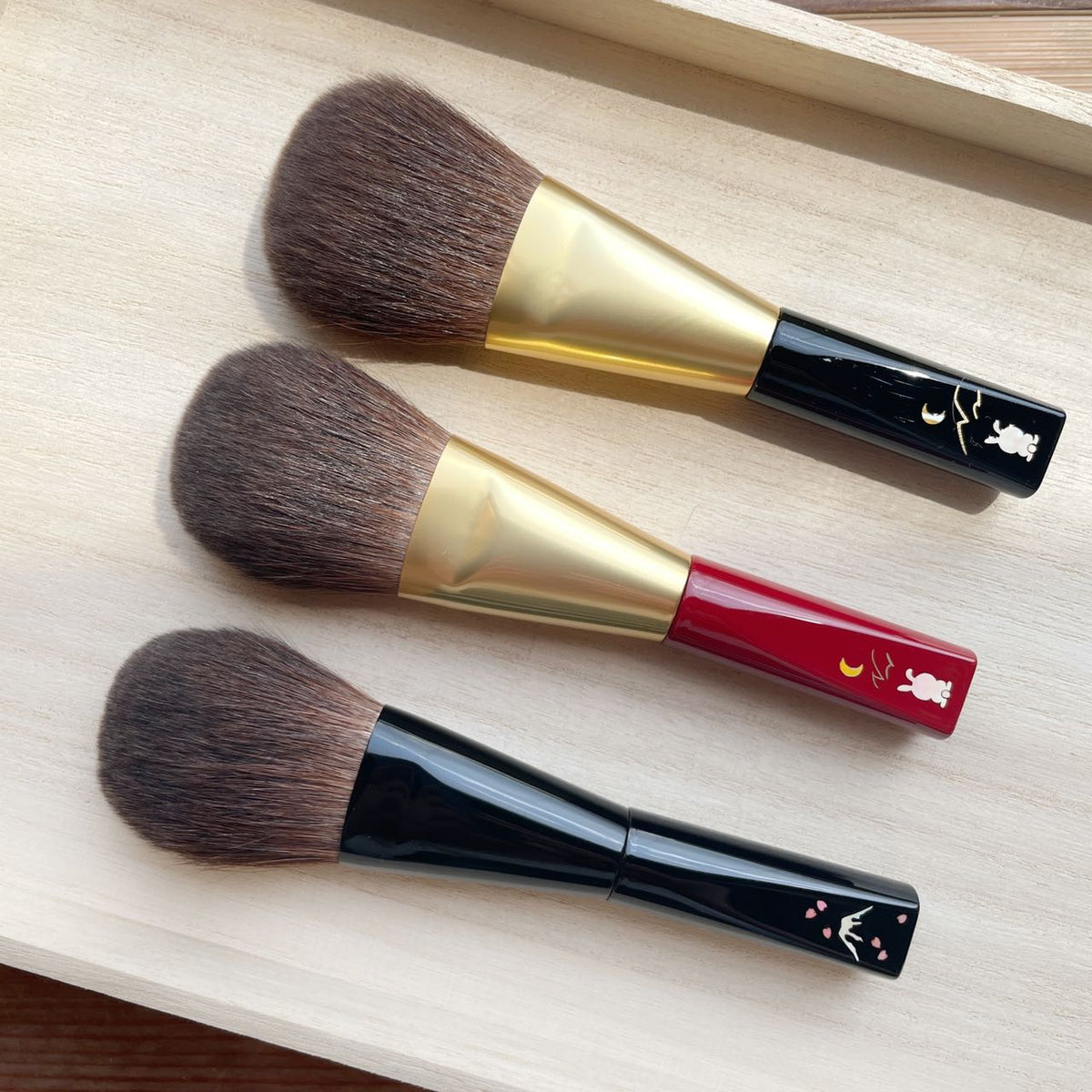KOYUDO Red tail squirrel Face brush S,By Yoshiki