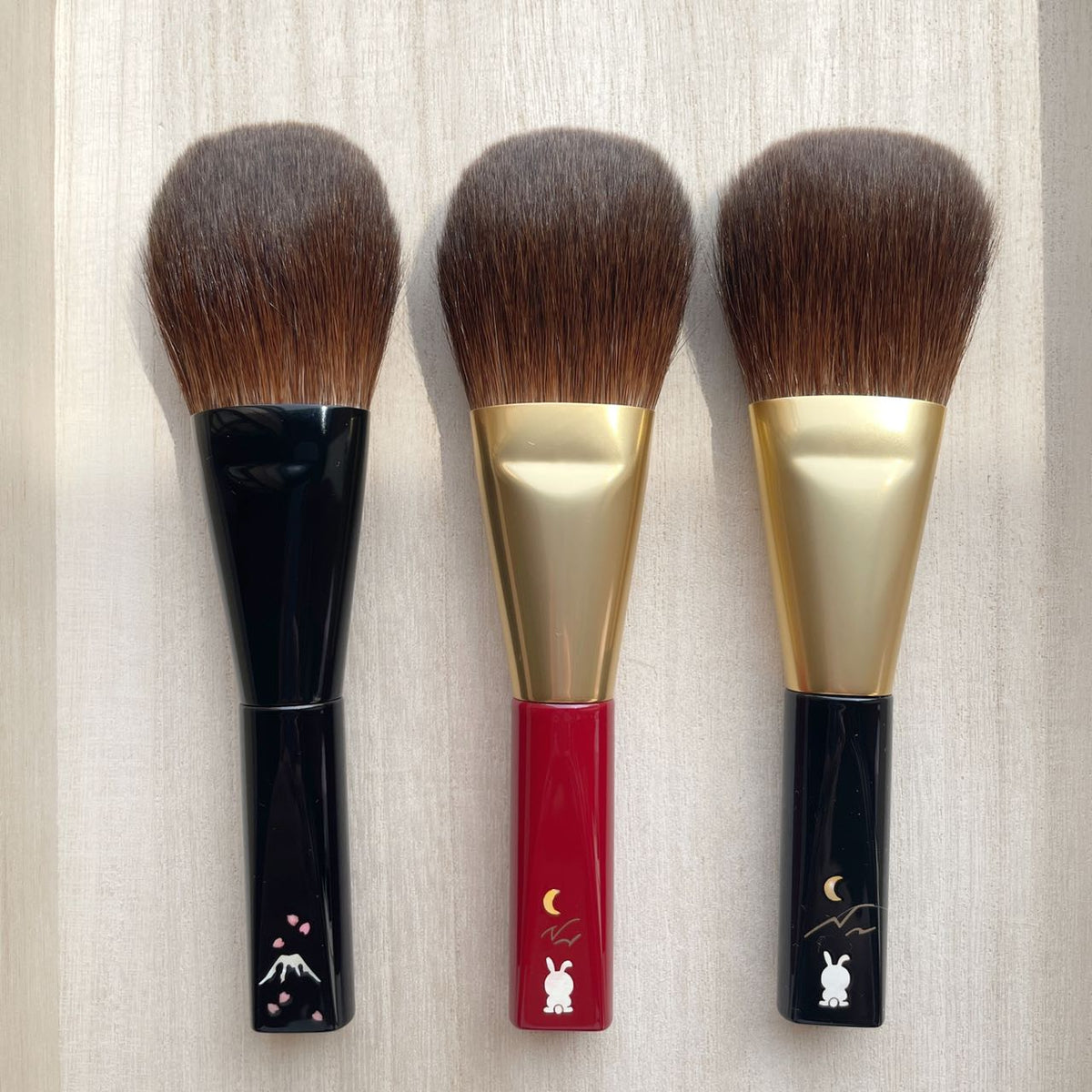 KOYUDO Red tail squirrel Face brush S,By Yoshiki