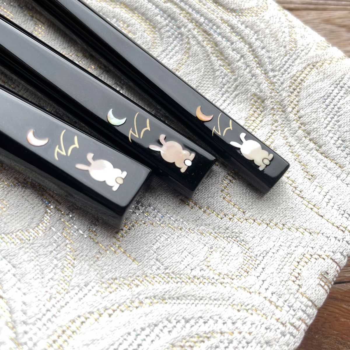 KOYUDO Red Tail Squirrel brush set,cheek brush,eyeshadow brush,Raden bunny handle,By Yoshiki