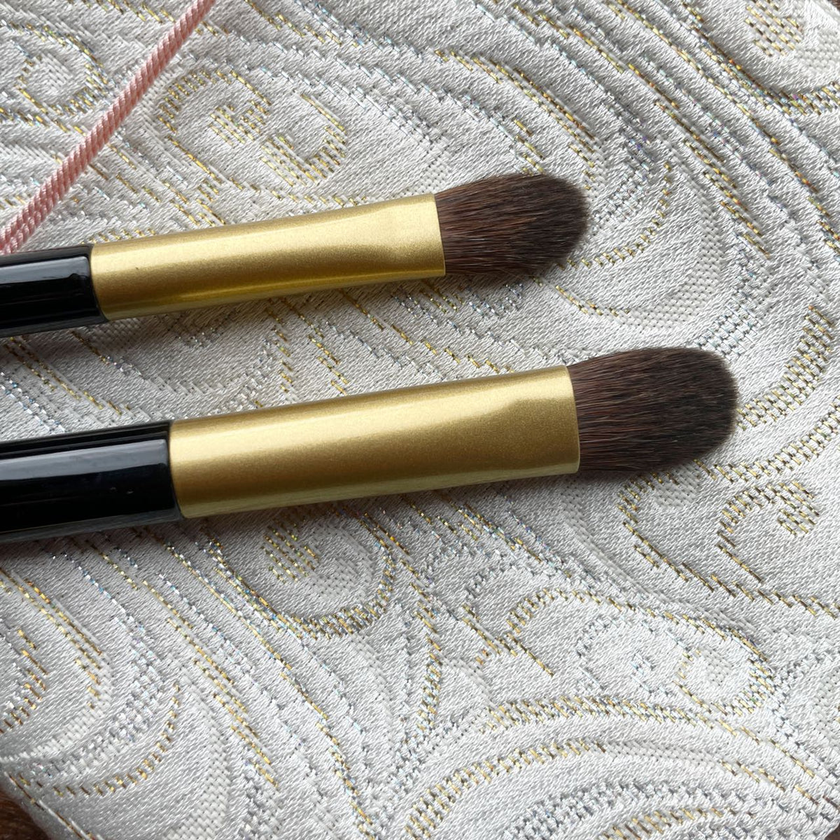 KOYUDO Red Tail Squirrel brush set,cheek brush,eyeshadow brush,Raden bunny handle,By Yoshiki