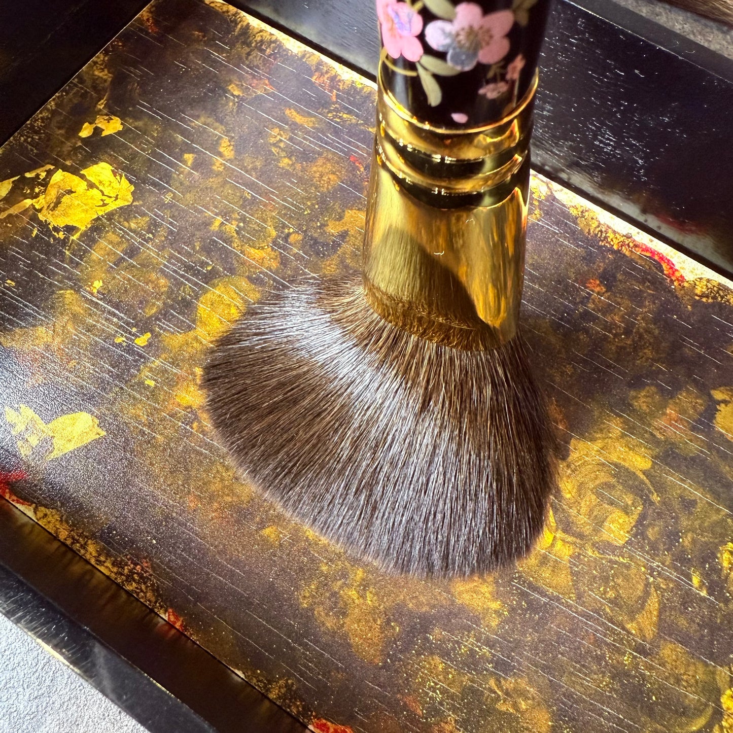 EIHODO WPP-2 setting brush flat round gray squirrel makie design