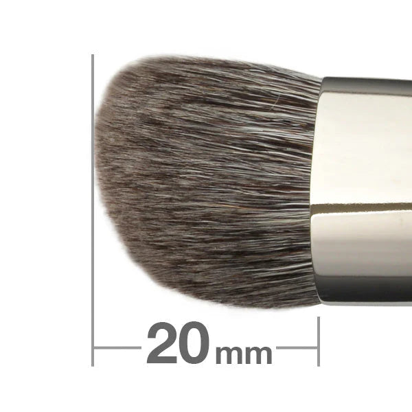 HAKUHODO G6458 highlight brush angle round gray squirrel mix goat