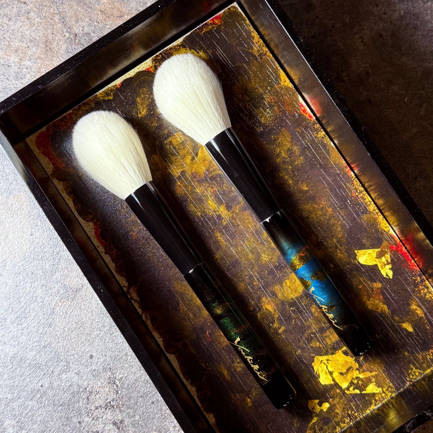 KOYUDO 2025 limited edition cheek brush close to gokujyo saibikoho Wajima-Nuri by Yoshiki