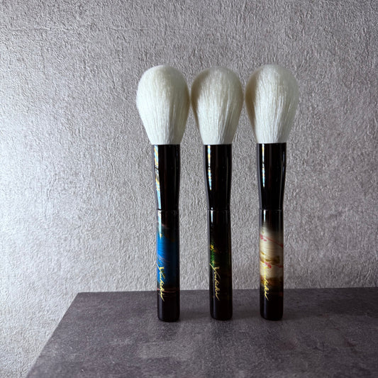 KOYUDO 2025 limited edition face brush L 50mm close to gokujyo saibikoho Wajima-Nuri