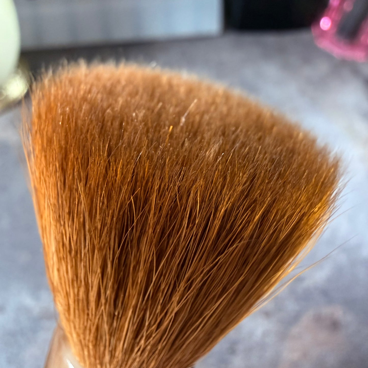 (Custom Order Deposit)Bunshindo Artisan Handmade Makeup Brush with Vintage Kolinsky ferrule 19mm