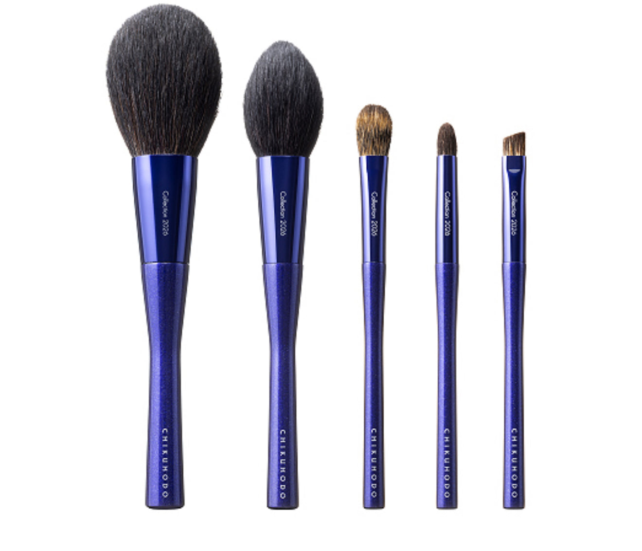 CHIKUHODO makeup brush set 2026 holiday LA MER