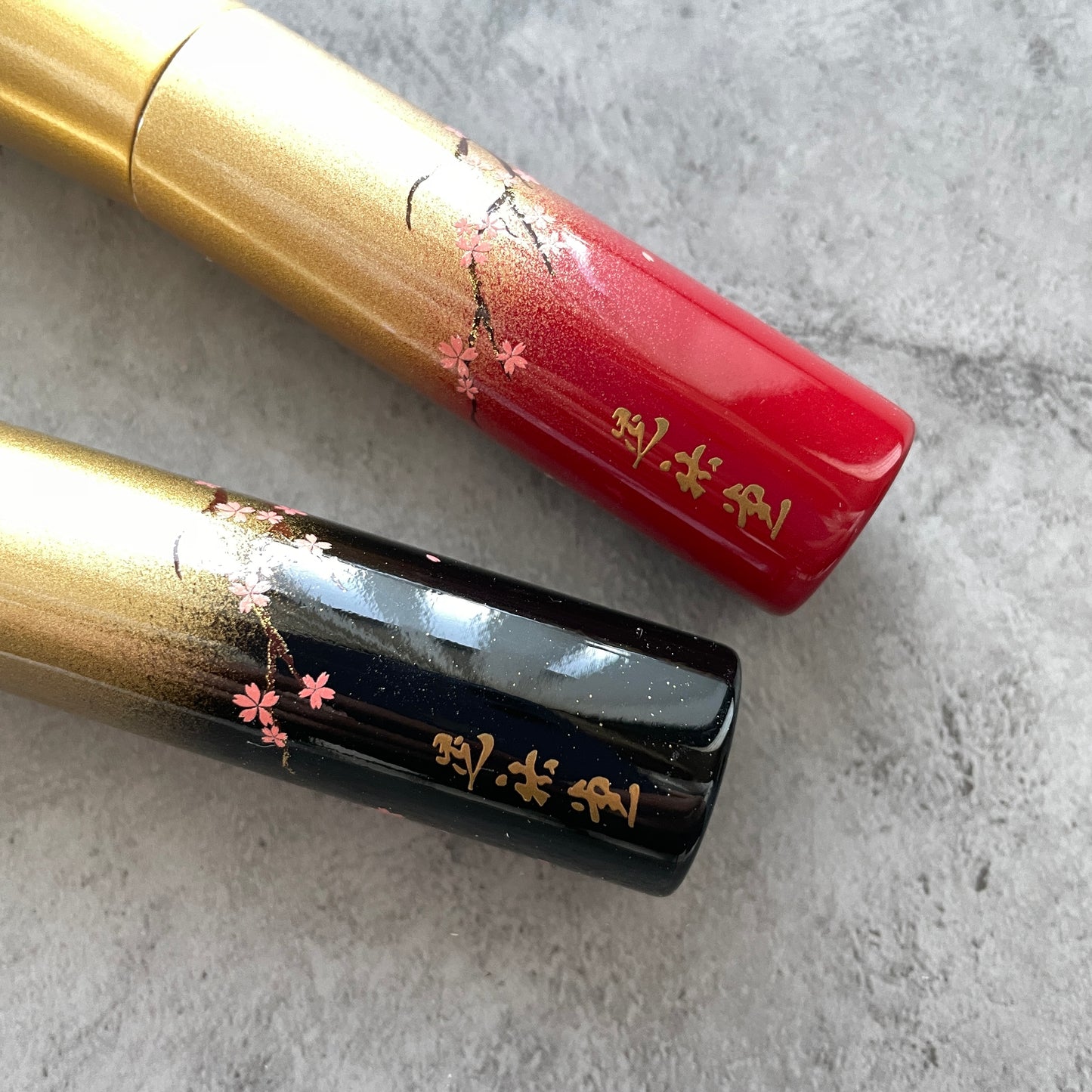 KOYUDO Sakura makie powder brush,Flame,saibikoho/gray squirrel mix high grand Saikoho,by Yoshiki