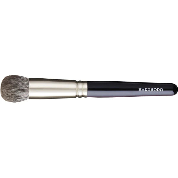 Hakuhodo G6431 cheek brush gray squirrel mix goat hair