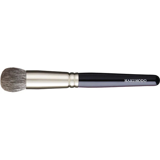 Hakuhodo G6431 cheek brush gray squirrel mix goat hair