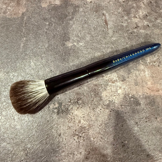 BoBo/CHIKUHODO Pom Pom brush CH-2 black fox mix silver fox Nebulae series
