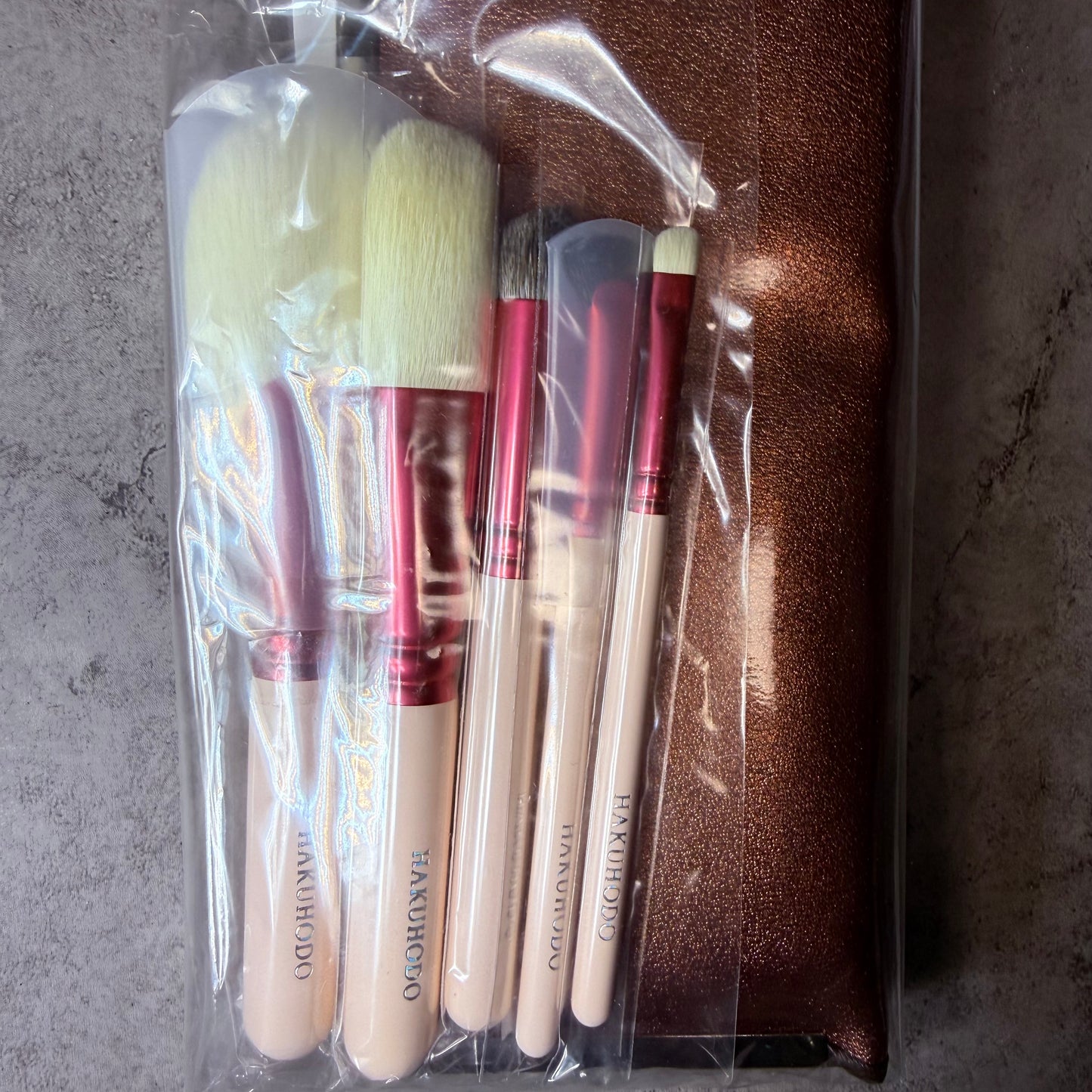 HAKUHODO limited makeup brush set