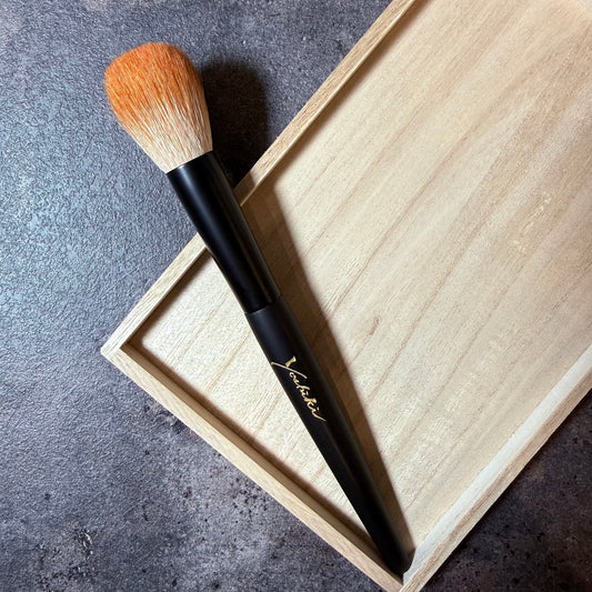 KOYUDO makeup brush Round Cheek brush Kakishibusome High grade saikoho by Yoshiki