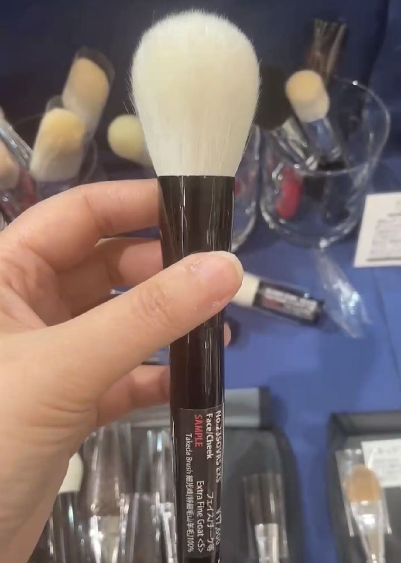Takeda Brush Face Brush Goat hair