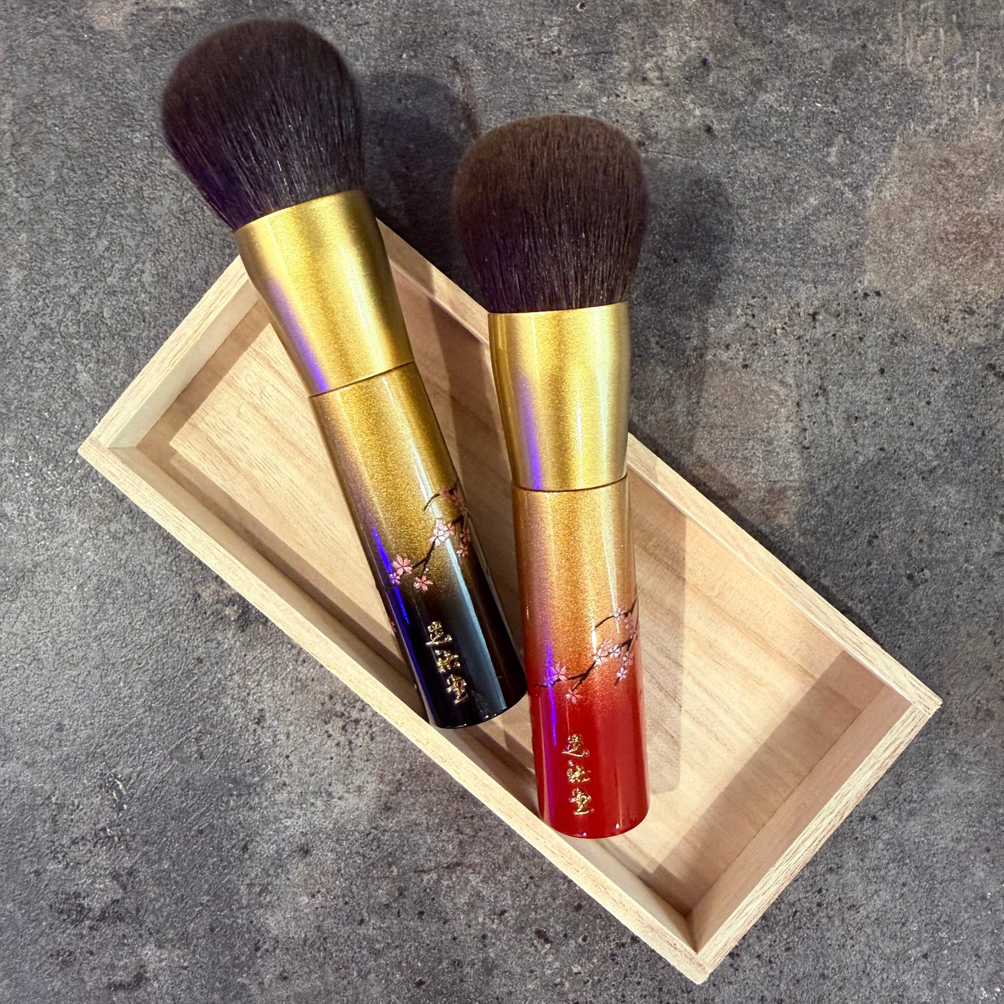 KOYUDO makeup brush powder brush FUPA gray squirrel mix saikoho 5 pic only